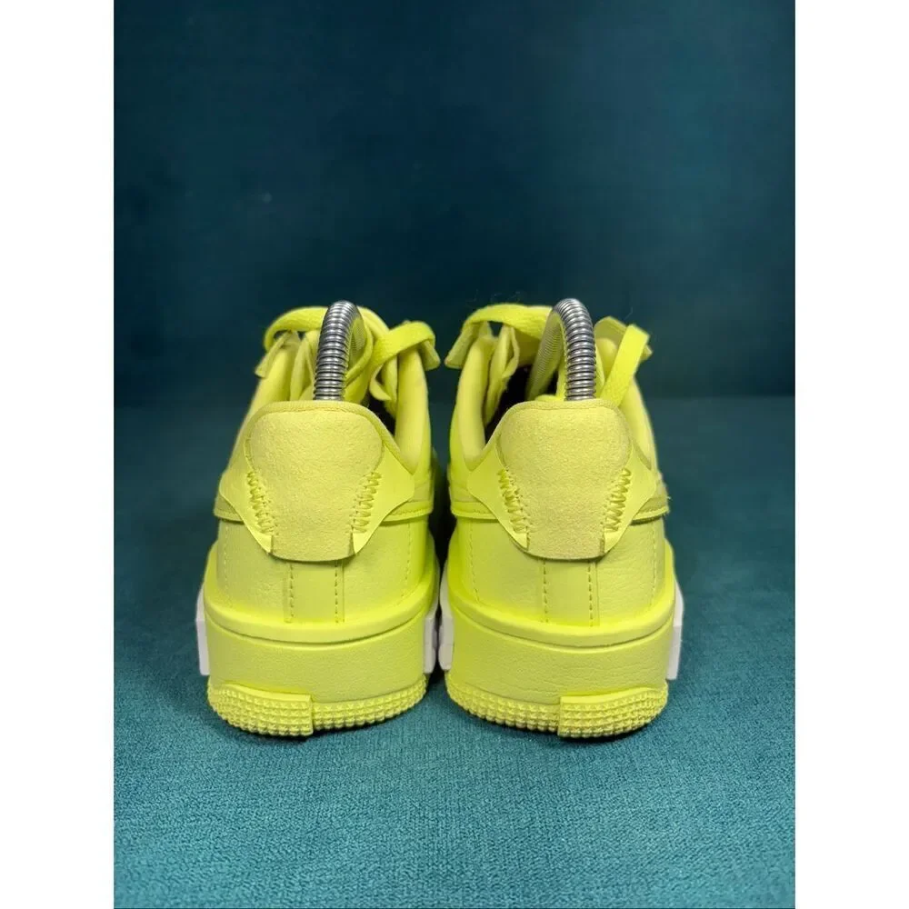 Nike Air Force 1 Fontanka Neon Green Yellow Volt Women's Size 6 Shoes